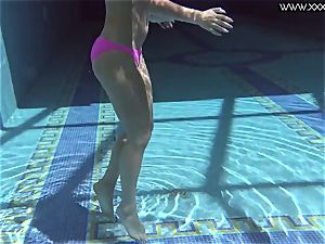 molten Russian Jessica Lincoln in the pool