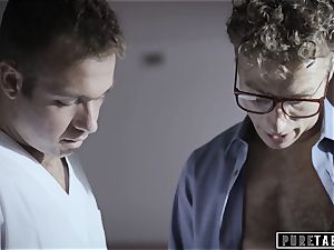 Doctors penetrate Psych Patient They Caught jerking