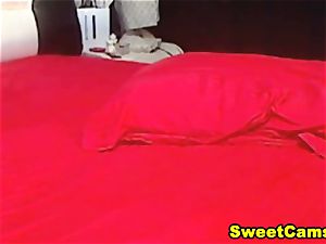 crazy steaming damsel luvs pulverized both her fuck holes